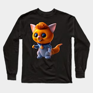 Adorable, Cool, Cute Cats and Kittens 13 Long Sleeve T-Shirt